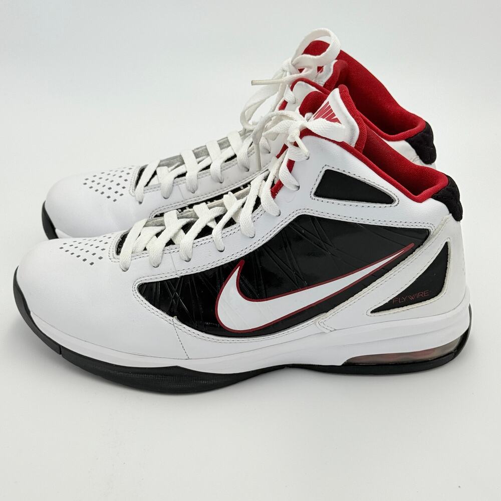 Nike Air Max Run Lite 3 Basketball Shoes White Red 454091-100